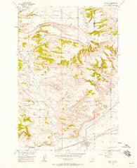 Park City Montana Historical topographic map, 1:24000 scale, 7.5 X 7.5 Minute, Year 1956