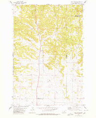 Park Coulee Montana Historical topographic map, 1:24000 scale, 7.5 X 7.5 Minute, Year 1980