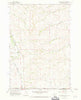 Pass Creek East Montana Historical topographic map, 1:24000 scale, 7.5 X 7.5 Minute, Year 1967