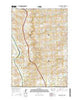 Pass Creek East Montana Current topographic map, 1:24000 scale, 7.5 X 7.5 Minute, Year 2014