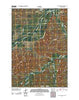 Pass Creek West Montana Historical topographic map, 1:24000 scale, 7.5 X 7.5 Minute, Year 2011