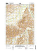 Pass Creek West Montana Current topographic map, 1:24000 scale, 7.5 X 7.5 Minute, Year 2014