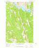 Patricks Basin Montana Historical topographic map, 1:24000 scale, 7.5 X 7.5 Minute, Year 1958