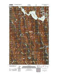 Patricks Basin Montana Historical topographic map, 1:24000 scale, 7.5 X 7.5 Minute, Year 2011