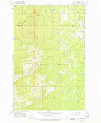Peck Lake Montana Historical topographic map, 1:24000 scale, 7.5 X 7.5 Minute, Year 1965
