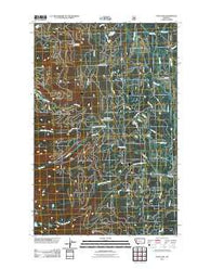Peck Lake Montana Historical topographic map, 1:24000 scale, 7.5 X 7.5 Minute, Year 2011