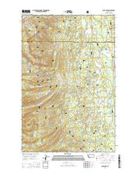 Peck Lake Montana Current topographic map, 1:24000 scale, 7.5 X 7.5 Minute, Year 2014