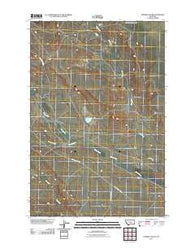 Pender Coulee Montana Historical topographic map, 1:24000 scale, 7.5 X 7.5 Minute, Year 2011