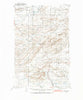 Pendroy Montana Historical topographic map, 1:62500 scale, 15 X 15 Minute, Year 1936