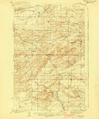 Pendroy Montana Historical topographic map, 1:62500 scale, 15 X 15 Minute, Year 1941