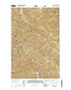 Penrose Peak Montana Current topographic map, 1:24000 scale, 7.5 X 7.5 Minute, Year 2014