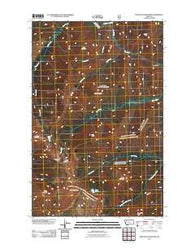 Pentagon Mountain Montana Historical topographic map, 1:24000 scale, 7.5 X 7.5 Minute, Year 2011