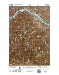 Perma Montana Historical topographic map, 1:24000 scale, 7.5 X 7.5 Minute, Year 2011