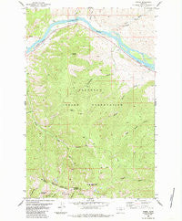 Perma Montana Historical topographic map, 1:24000 scale, 7.5 X 7.5 Minute, Year 1984