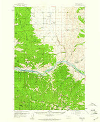 Perma Montana Historical topographic map, 1:62500 scale, 15 X 15 Minute, Year 1959