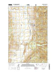 Philipsburg Montana Current topographic map, 1:24000 scale, 7.5 X 7.5 Minute, Year 2014