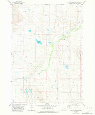 Phillippi Reservoir Montana Historical topographic map, 1:24000 scale, 7.5 X 7.5 Minute, Year 1982