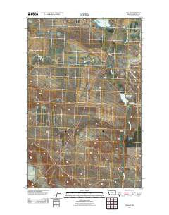 Phillips Montana Historical topographic map, 1:24000 scale, 7.5 X 7.5 Minute, Year 2011