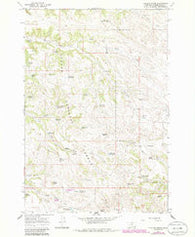 Phillips Butte Montana Historical topographic map, 1:24000 scale, 7.5 X 7.5 Minute, Year 1966