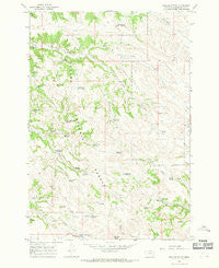Phillips Butte Montana Historical topographic map, 1:24000 scale, 7.5 X 7.5 Minute, Year 1966