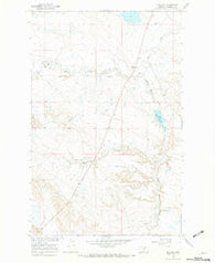 Phillips Montana Historical topographic map, 1:24000 scale, 7.5 X 7.5 Minute, Year 1965