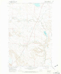 Phillips Montana Historical topographic map, 1:24000 scale, 7.5 X 7.5 Minute, Year 1965