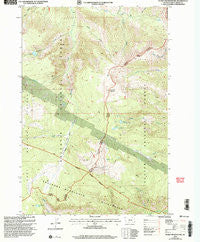 Picket Pin Mountain Montana Historical topographic map, 1:24000 scale, 7.5 X 7.5 Minute, Year 2000