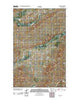 Piegan Montana Historical topographic map, 1:24000 scale, 7.5 X 7.5 Minute, Year 2011