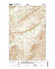 Piegan Montana Current topographic map, 1:24000 scale, 7.5 X 7.5 Minute, Year 2014