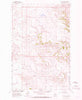 Pigtail Coulee Montana Historical topographic map, 1:24000 scale, 7.5 X 7.5 Minute, Year 1964