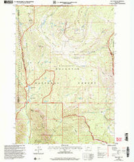 Pika Point Montana Historical topographic map, 1:24000 scale, 7.5 X 7.5 Minute, Year 2000