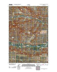 Pike Creek Hills East Montana Historical topographic map, 1:24000 scale, 7.5 X 7.5 Minute, Year 2011