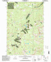 Pikes Peak Montana Historical topographic map, 1:24000 scale, 7.5 X 7.5 Minute, Year 1996