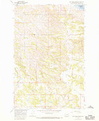Pine Grove School Montana Historical topographic map, 1:24000 scale, 7.5 X 7.5 Minute, Year 1965