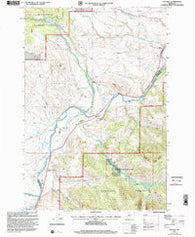 Pine Hill Montana Historical topographic map, 1:24000 scale, 7.5 X 7.5 Minute, Year 1997