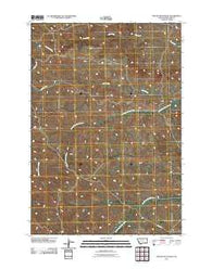Pine Butte School Montana Historical topographic map, 1:24000 scale, 7.5 X 7.5 Minute, Year 2011