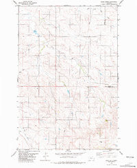 Piney Butte Montana Historical topographic map, 1:24000 scale, 7.5 X 7.5 Minute, Year 1981