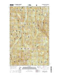 Pinkham Mountain Montana Current topographic map, 1:24000 scale, 7.5 X 7.5 Minute, Year 2014