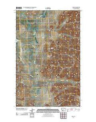 Pinks Montana Historical topographic map, 1:24000 scale, 7.5 X 7.5 Minute, Year 2011