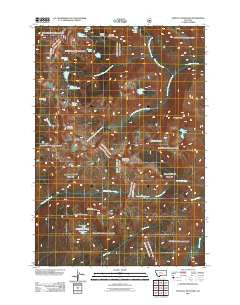 Pinnacle Mountain Montana Historical topographic map, 1:24000 scale, 7.5 X 7.5 Minute, Year 2011