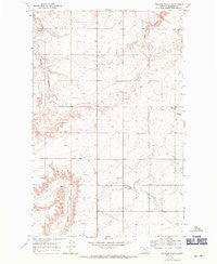 Pioneer School Montana Historical topographic map, 1:24000 scale, 7.5 X 7.5 Minute, Year 1967