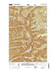 Piper-Crow Pass Montana Current topographic map, 1:24000 scale, 7.5 X 7.5 Minute, Year 2014