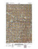 Pipes Coulee Montana Historical topographic map, 1:24000 scale, 7.5 X 7.5 Minute, Year 2011