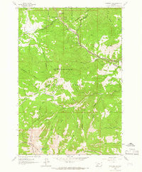 Pipestone Pass Montana Historical topographic map, 1:24000 scale, 7.5 X 7.5 Minute, Year 1963