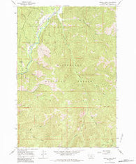 Piquett Creek Montana Historical topographic map, 1:24000 scale, 7.5 X 7.5 Minute, Year 1964
