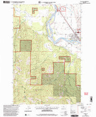 Plains Montana Historical topographic map, 1:24000 scale, 7.5 X 7.5 Minute, Year 1999