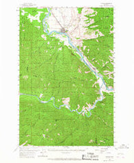 Plains Montana Historical topographic map, 1:62500 scale, 15 X 15 Minute, Year 1959