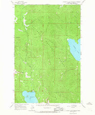 Pleasant Valley Mountain Montana Historical topographic map, 1:24000 scale, 7.5 X 7.5 Minute, Year 1964