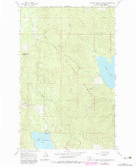 Pleasant Valley Mountain Montana Historical topographic map, 1:24000 scale, 7.5 X 7.5 Minute, Year 1964