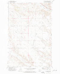 Pleasant View Montana Historical topographic map, 1:24000 scale, 7.5 X 7.5 Minute, Year 1972